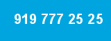 919 777 25 25 919 777 25 25